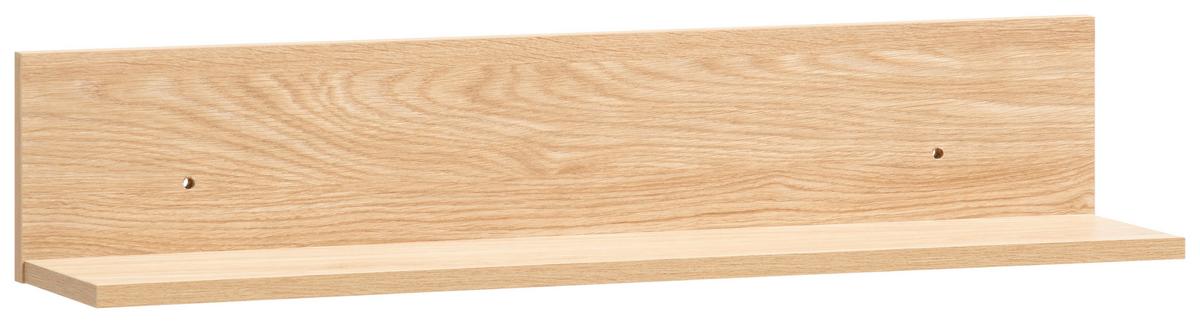 Wandboard Eichefarben B: 80 Cm - Eichefarben, MODERN, Holzwerkstoff (80/15,7/17,3cm) - MID.YOU