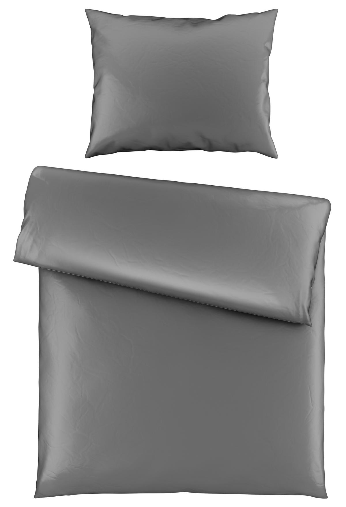 POSTEĽNÁ BIELIZEŇ VICTORIA - antracitová, Modern, textil (140/200cm) - Mömax