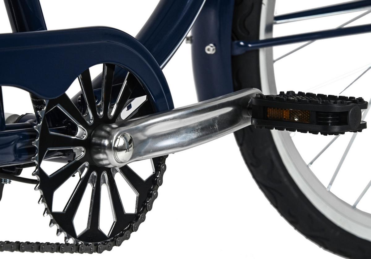 Beachcruiser Herren 26 Zoll - Blau, LIFESTYLE, Metall (25/140/60cm)