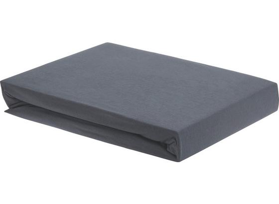 Prostěradlo Napínací Elasthan -ext- - antracitová, textil (180/200/28cm) - Premium Living Prostěradlo Napínací Elasthan -ext- - antracitová, textil (180/200/28cm) - Premium Living