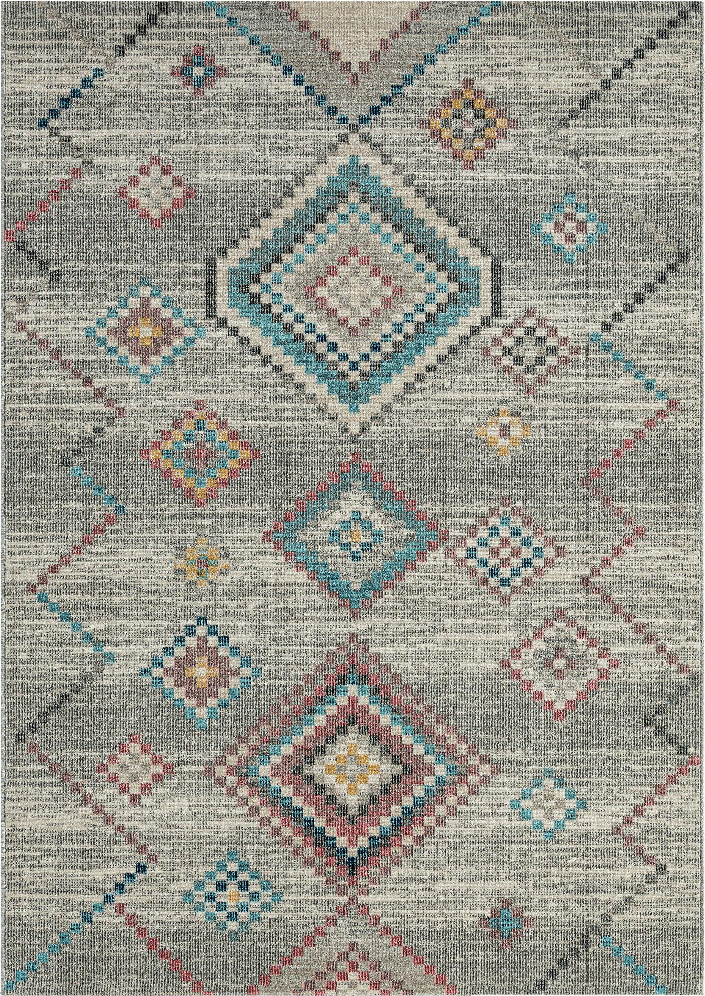 Outdoorteppich Salsa Outdoor 54509 - Pastellgrün/Creme, KONVENTIONELL, Textil (80/150cm)
