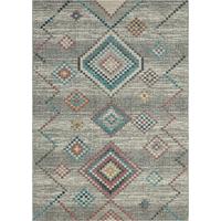 Outdoorteppich Salsa Outdoor 54509 - Pastellgrün/Creme, KONVENTIONELL, Textil (80/150cm)