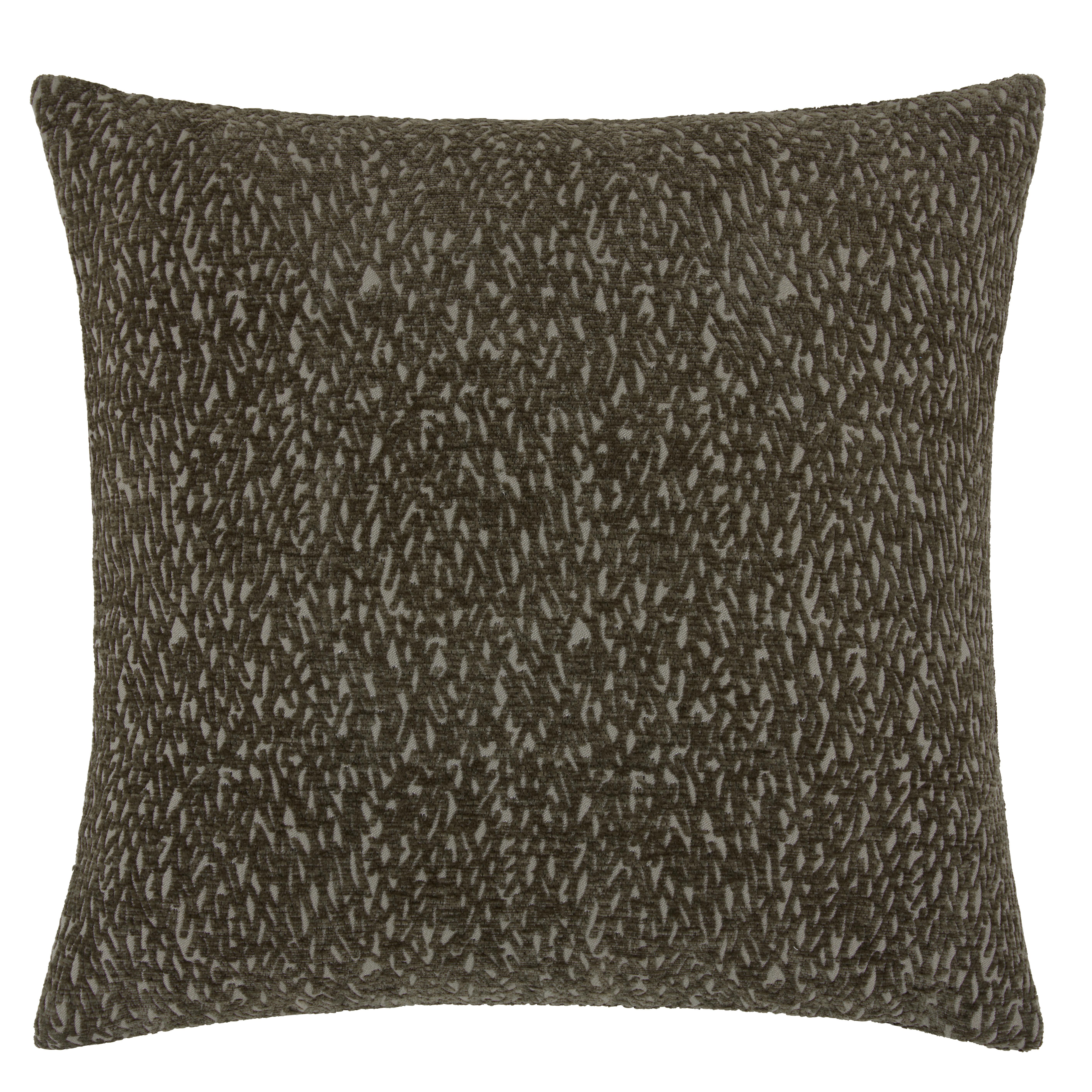 POTAH NA POLŠTÁŘ Claire, 48/48cm, antracitová - antracitová, Basics, textil (50/50cm) - Premium Living