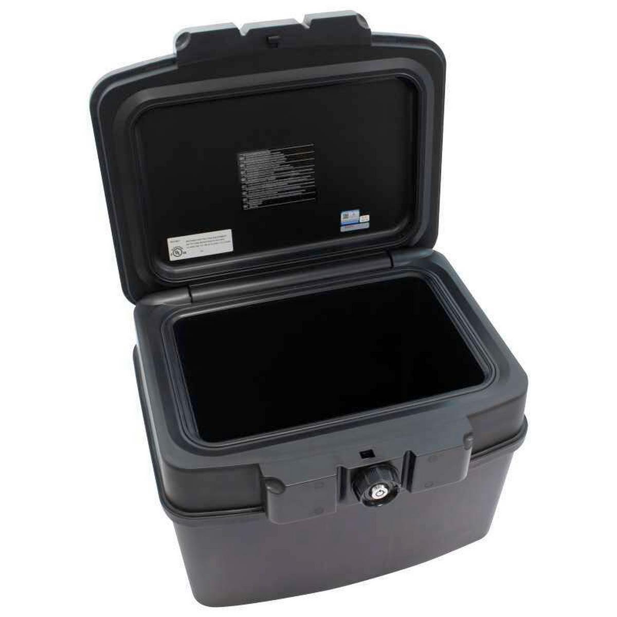 Brandschutztresor Firedatabox3 - Schwarz, KONVENTIONELL, Kunststoff (44/34/37cm) - ROTTNER