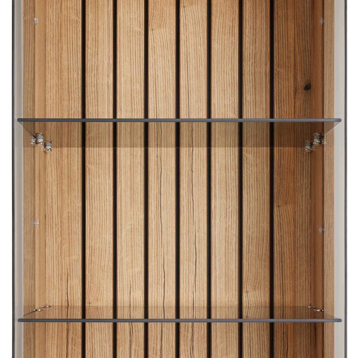 Vitrine Fortuna - MODERN, Glas/Holzwerkstoff (50/191/38cm)