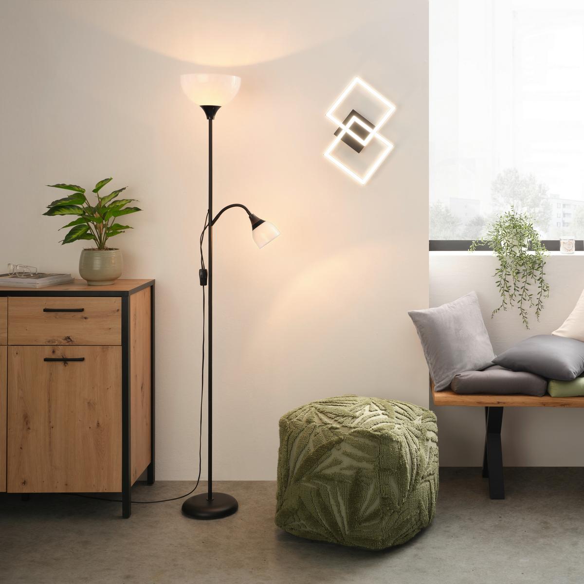 Poduška na sedenie Elli, 40/40/7cm, antracitová - antracitová, Konventionell (40/40/7cm) - Mömax