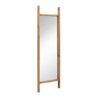 Zrcadlo masiv JASMIN - přírodní barvy, Moderní, dřevo/sklo (57/170/5cm) - Livetastic
