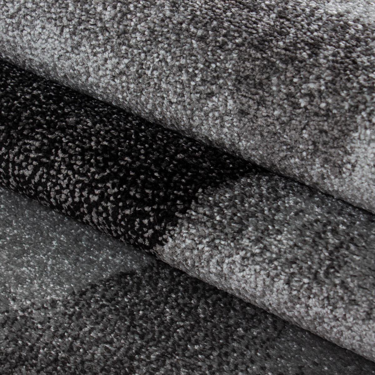 Webteppich Lucca - Schwarz, Trend, Textil (80/250cm) - Novel