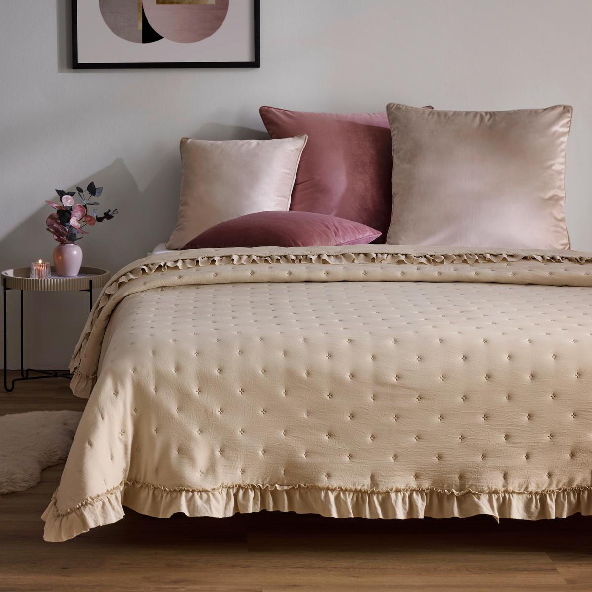 DENNÁ PRIKRÝVKA MATILDA - béžová, textil (220/240cm) - Mömax