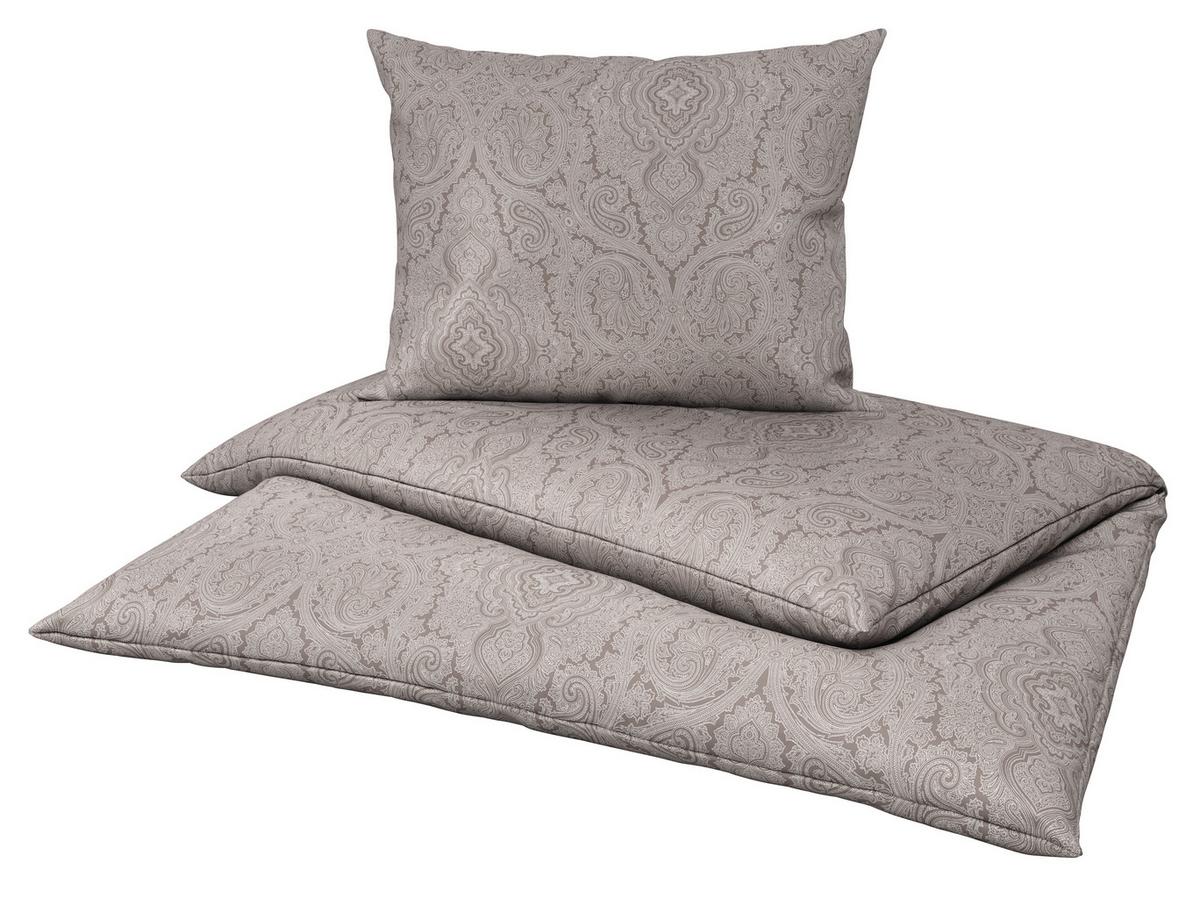 Renforcé-Bettwäsche 140x200 cm Leona Beige Ornamente - Beige, ROMANTIK / LANDHAUS, Textil (140/200cm) - James Wood