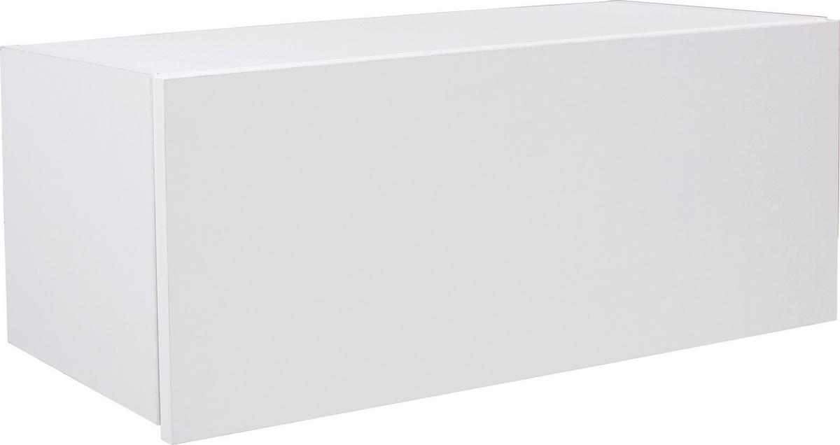 Falipolc Halma - fehér, Modern, faalapú anyag (26,5/75/28cm)