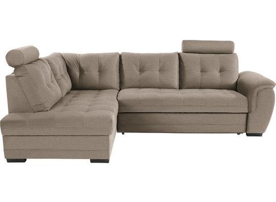 Sedací Souprava Falco - tmavě šedá/světle hnědá, Konvenční, kov/dřevo (183/251cm) - Ombra Sedací Souprava Falco - tmavě šedá/světle hnědá, Konvenční, kov/dřevo (183/251cm) - Ombra