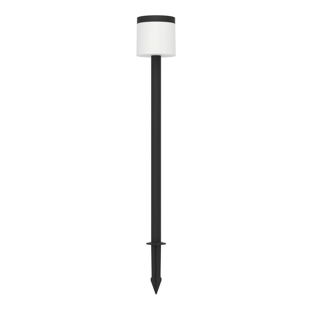 Solarleuchte 901078 Pantete - Schwarz/Weiß, Basics, Kunststoff (17,5/115cm) - Eglo