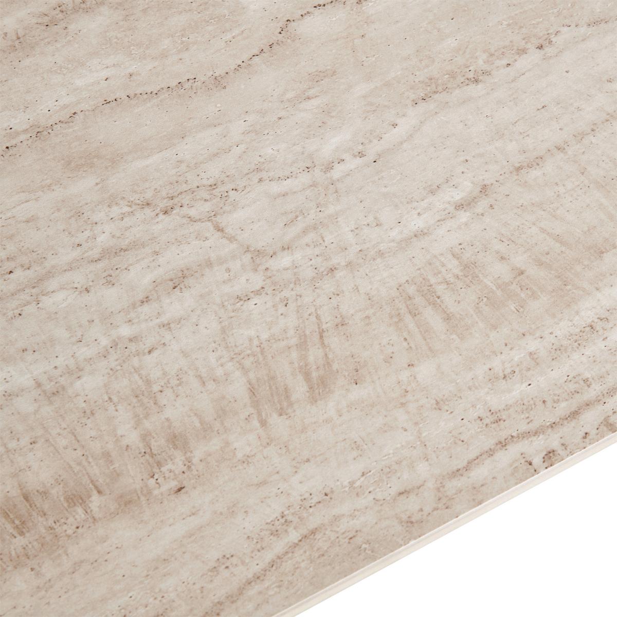 Esstisch Logan 180x90 Cm Beige - Beige, KONVENTIONELL, Keramik/Metall (180/90/76cm) - MID.YOU