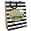 Geschenktasche Golden Birthday M - Goldfarben/Schwarz, MODERN, Karton (32/26/12cm) Geschenktasche Golden Birthday M - Goldfarben/Schwarz, MODERN, Karton (32/26/12cm)