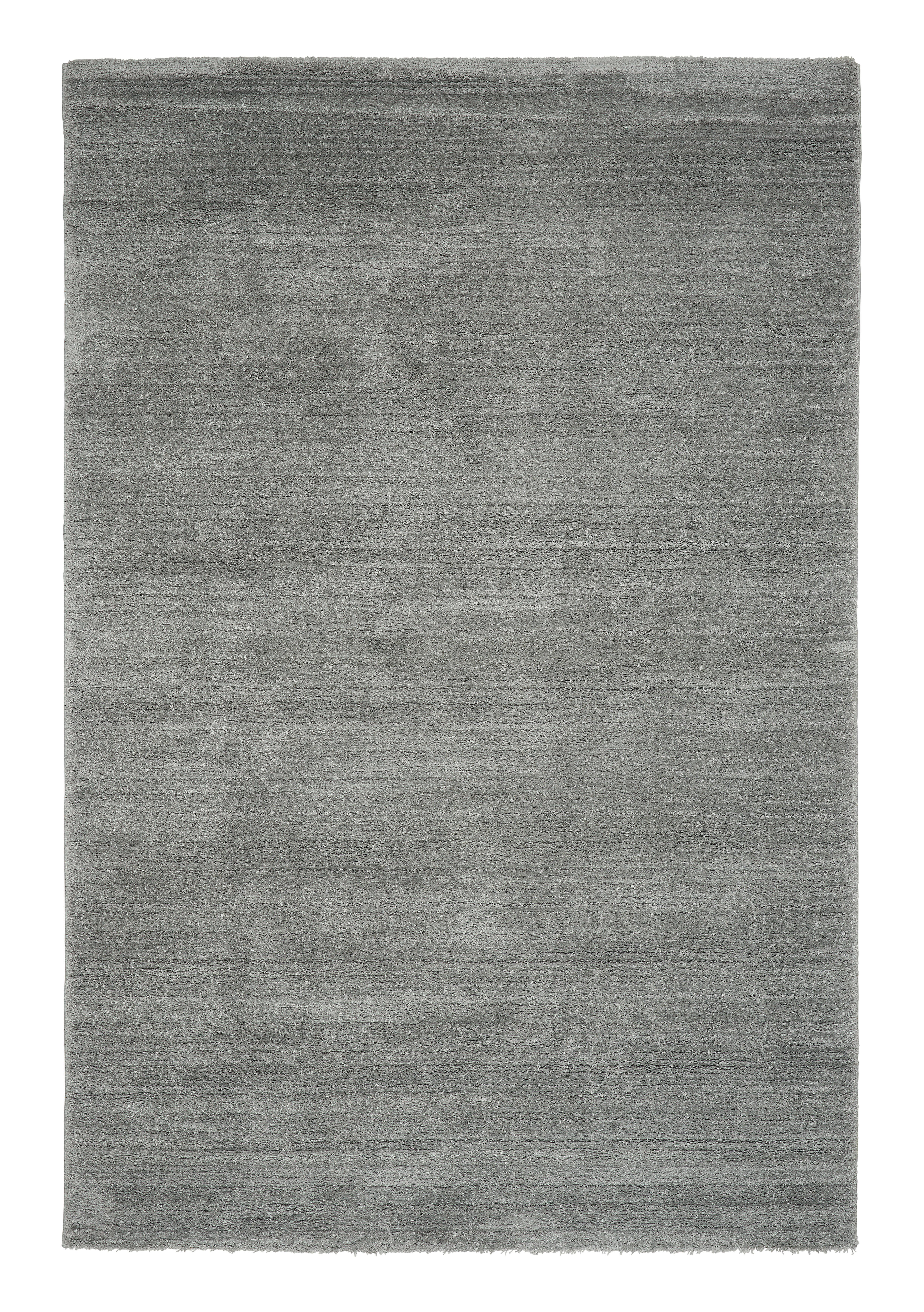 Webteppich Hellgrau Eva 80x150 cm - Hellgrau, ROMANTIK / LANDHAUS, Textil (80/150cm) - James Wood