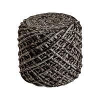 Pouf Pouf Royal - Cappuccino, Trend, Textil (40/40cm) - Obsession