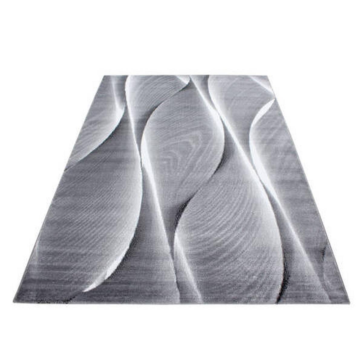 Flachwebteppich Parma - Schwarz, Design, Textil (280/370cm) - Novel