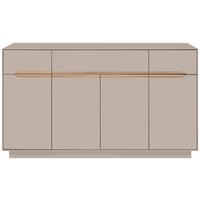 Sideboard Meran Sand B: 160 cm - Trend, Holzwerkstoff (160/90/37,5cm)