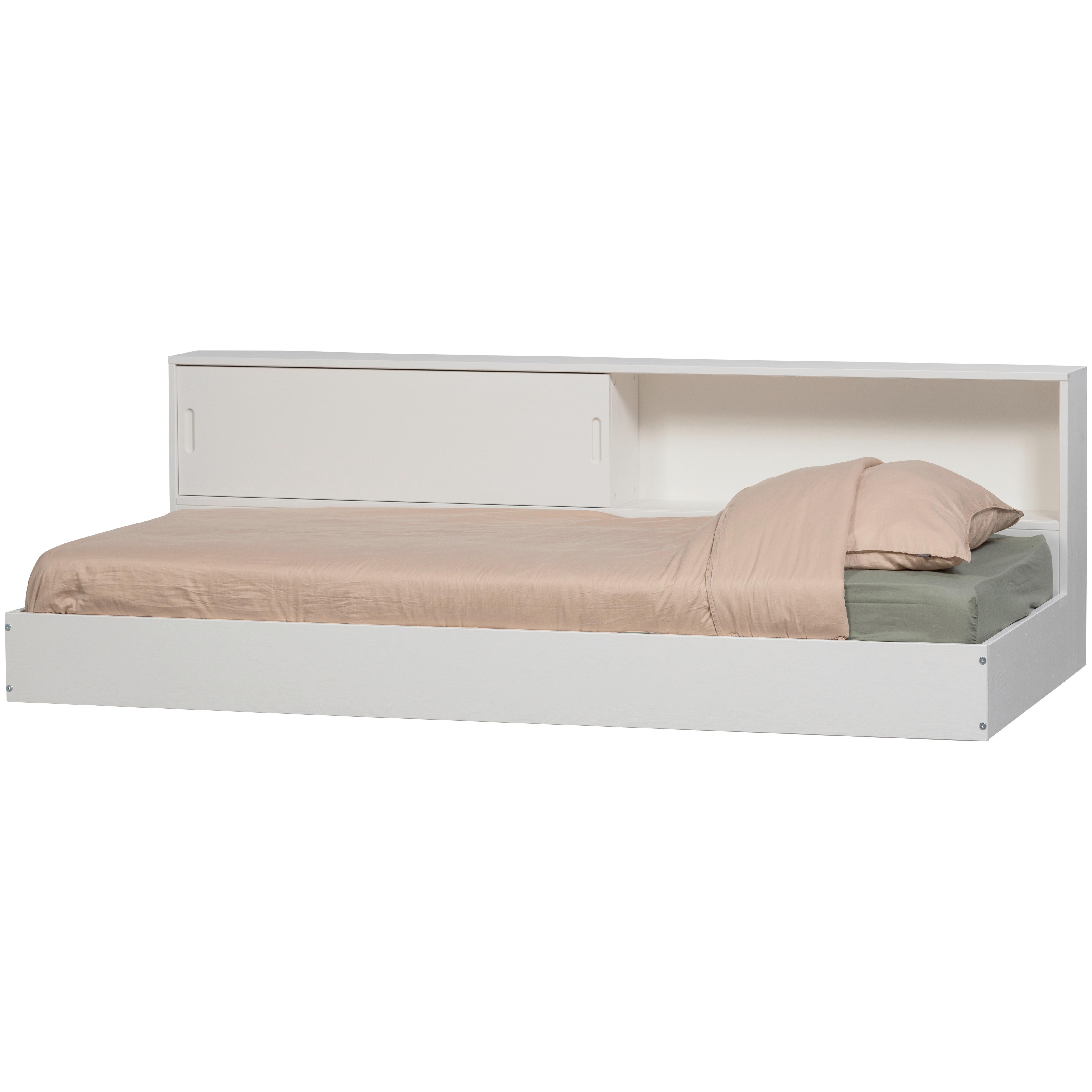 BODENBETT. Carter Weiß 90x200cm - Weiß, Basics, Holz (90/200cm) - MID.YOU