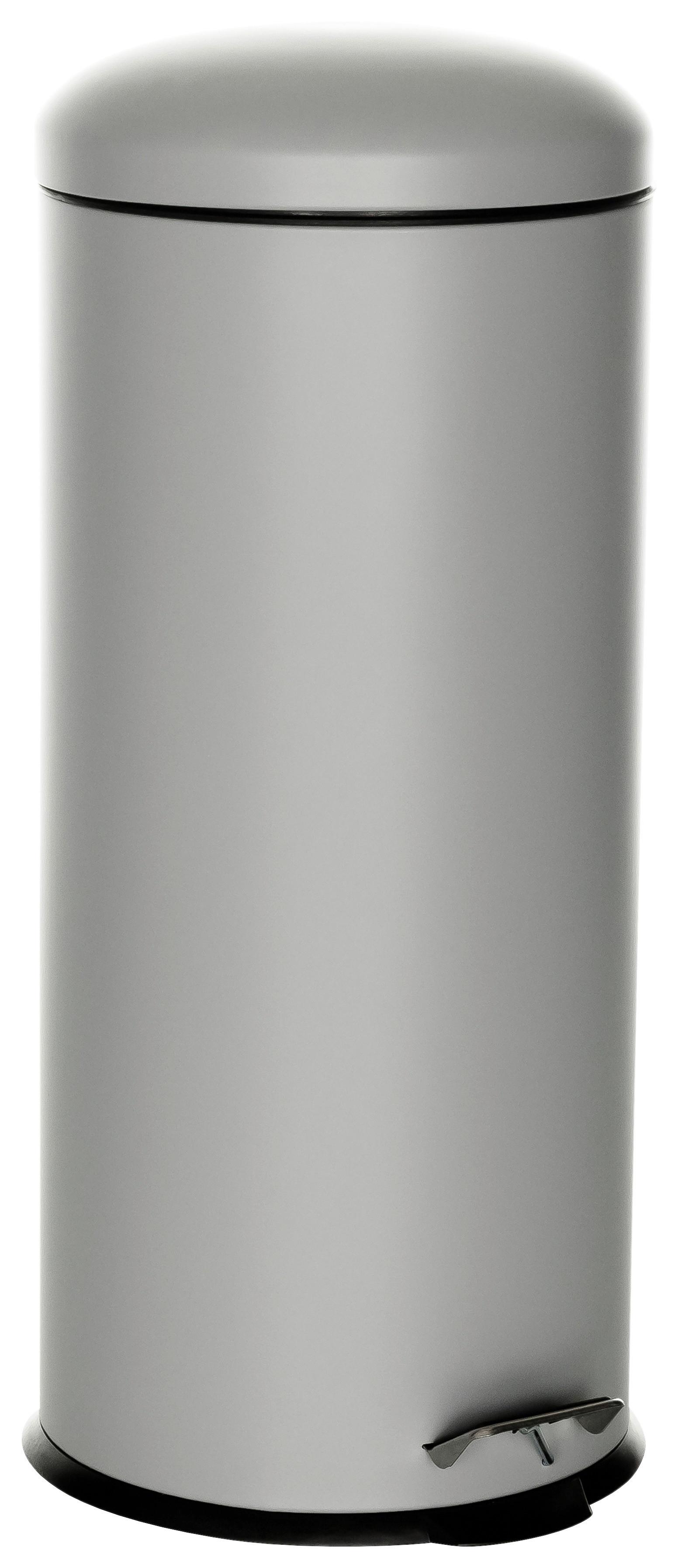 Abfallsammler Clean Viii - Schwarz/Grau, Basics, Kunststoff/Metall (30/69/30cm) - MID.YOU