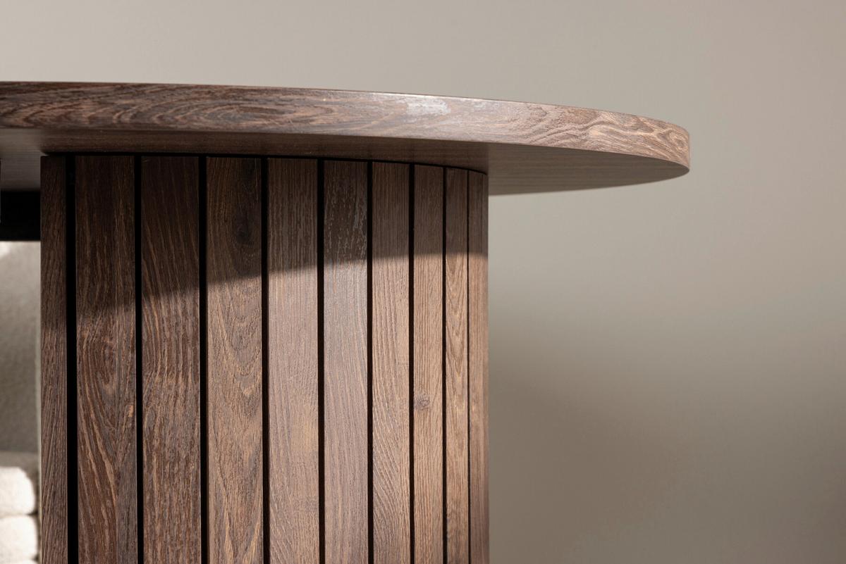ESSTISCH Härön, Braun B: 200 cm - Braun, MODERN, Holz/Metall (200/90/75cm) - Livetastic