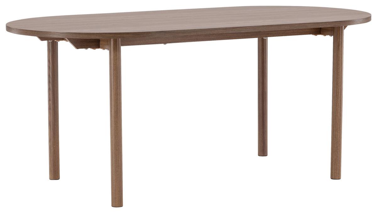 Esstisch Andy - Braun, Design, Holzwerkstoff/Metall (180/90/75cm) - Livetastic