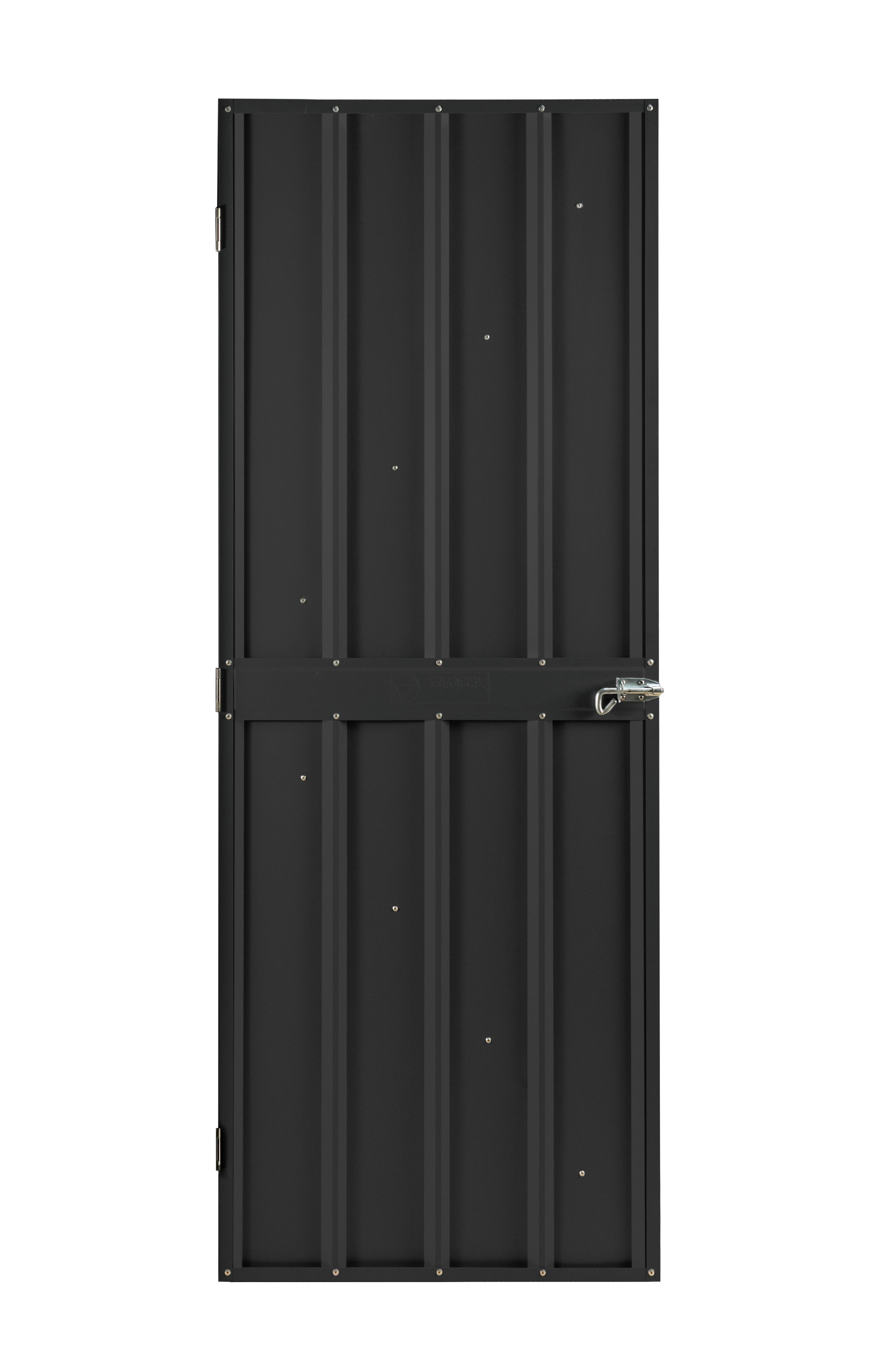 Gerätehaus-schwingtür Kit 1 Schwingtür Kit 1 - Anthrazit, Basics, Metall (67/172cm)