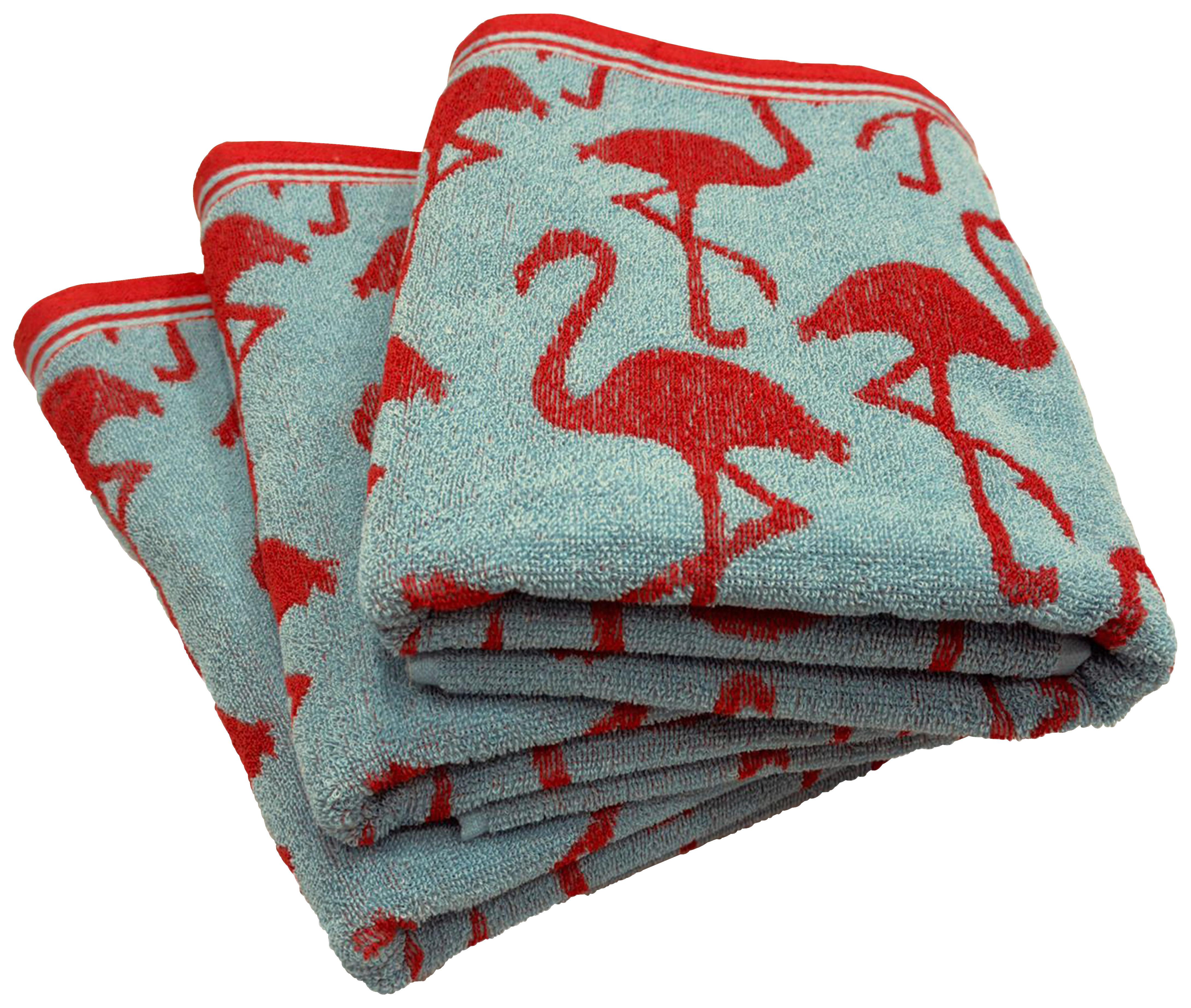 Strandtuch Bali - Pink, KONVENTIONELL, Textil (75/150cm) - Ondega