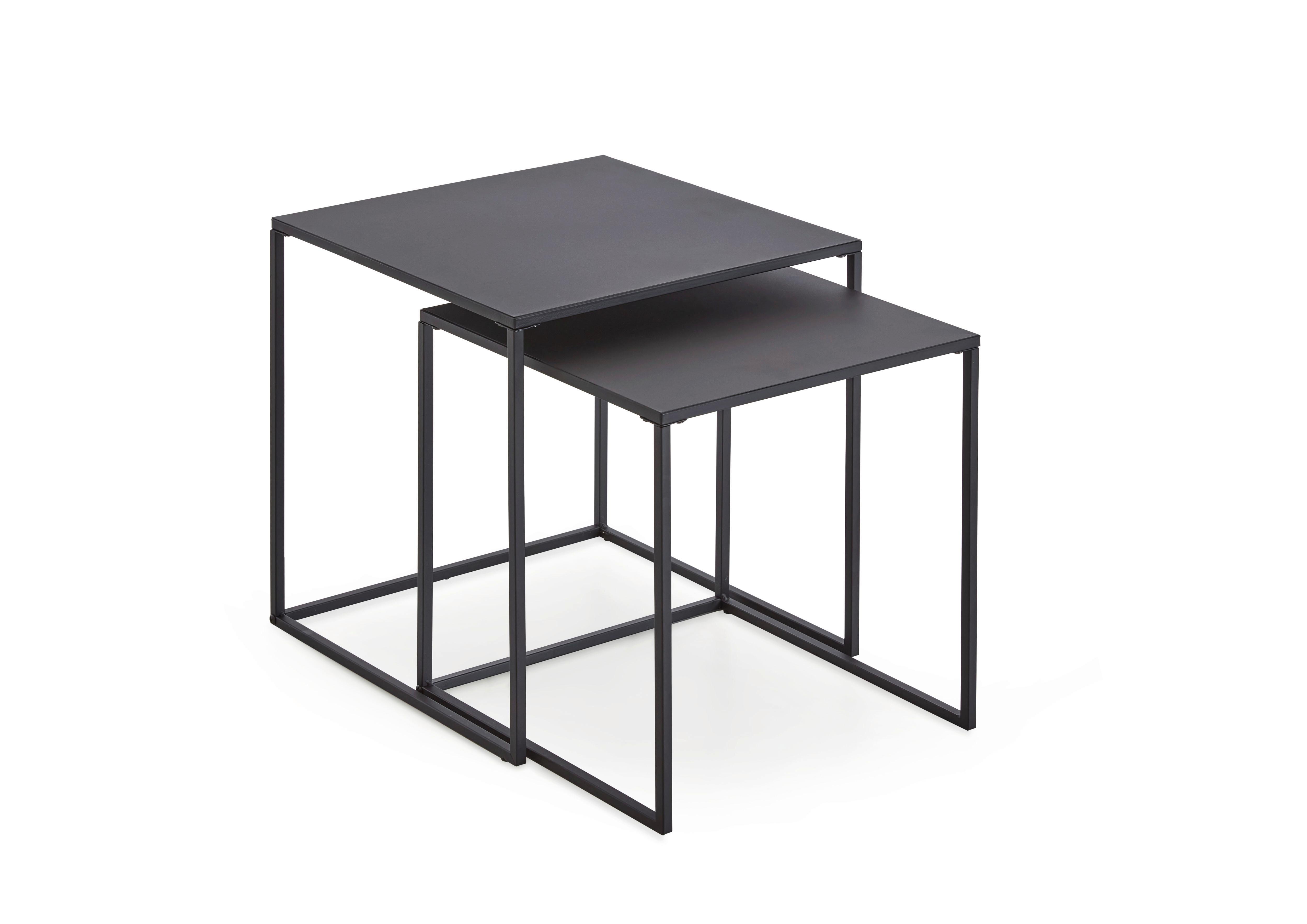 Couchtisch Schwarz B: 38 cm