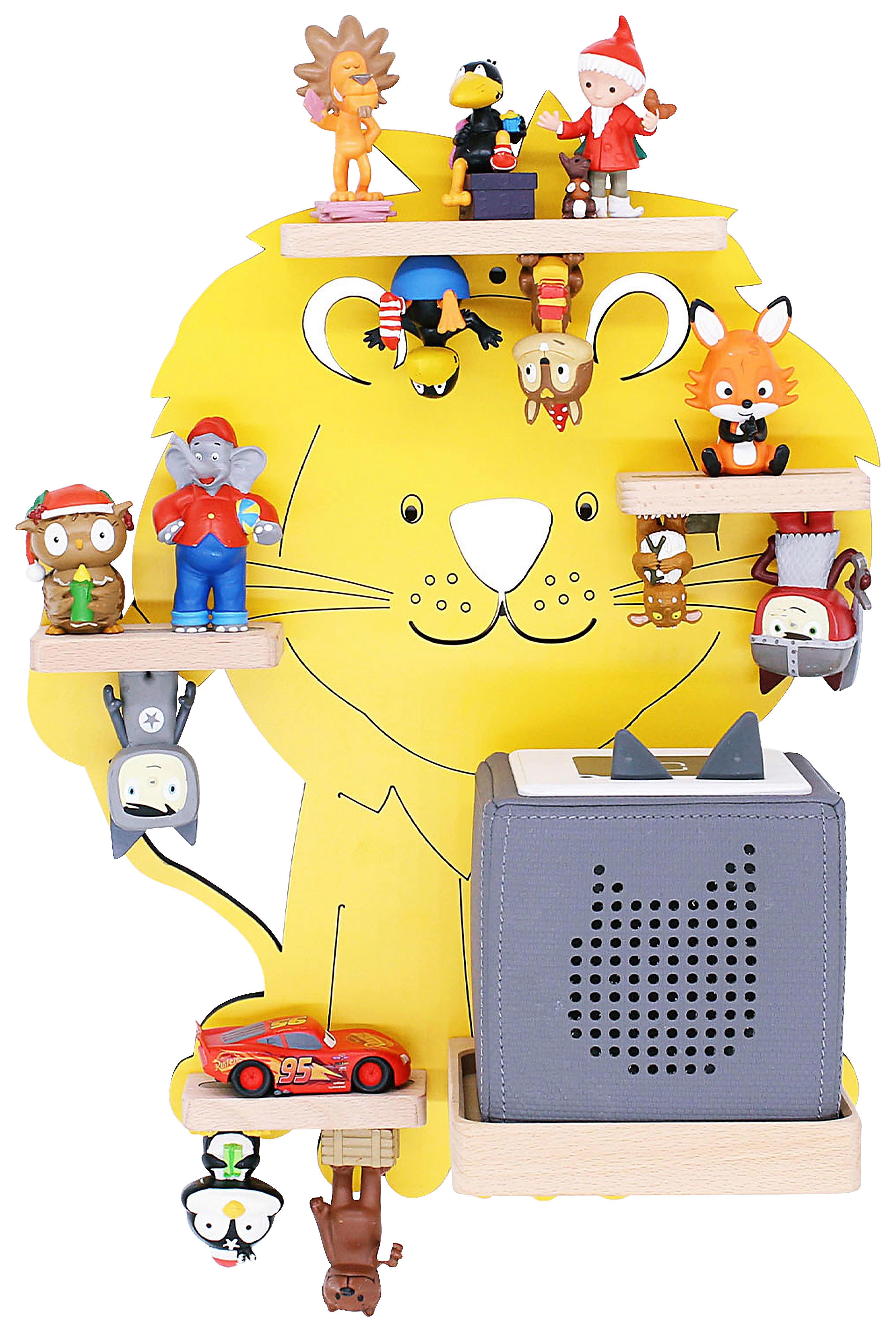 Kinderregal Boarti B:  32 cm - Gelb, MODERN, Holzwerkstoff (32/42/19cm) - Livetastic
