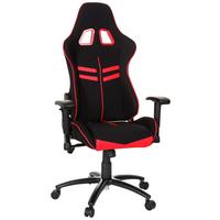 Gamingstuhl League Pro I Rot/schwarz - Rot/Schwarz, MODERN, Kunststoff/Textil (72/138/63cm) - MID.YOU