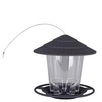 Vogelfuttersil Tiny House BxHxT: 16,5x17,5x16,5 cm - Transparent, Basics, Kunststoff (16,5/17,5/16,5cm) - Windhager