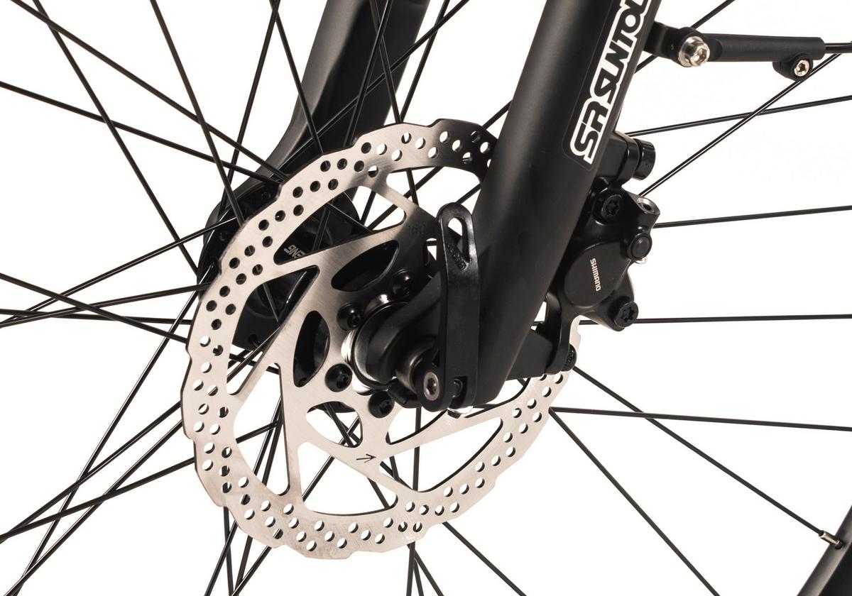 E-Citybike 28'' Schwarz - Schwarz, LIFESTYLE, Metall (180/70/100cm)