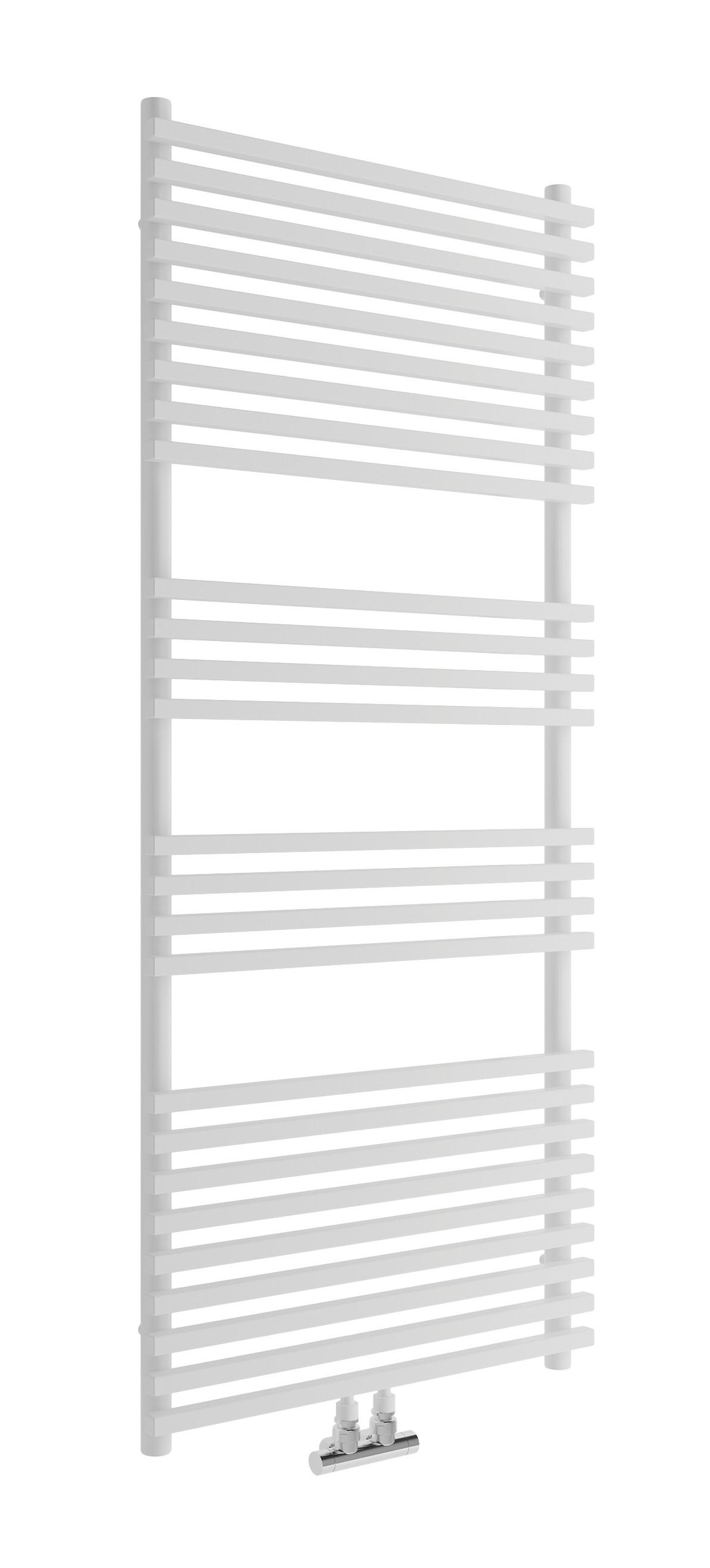 Handtuchtrockner Trient B/h: 60x140 Cm Gerade 700 Watt - Weiß, Basics, Metall (60/140cm) - Sanotechnik