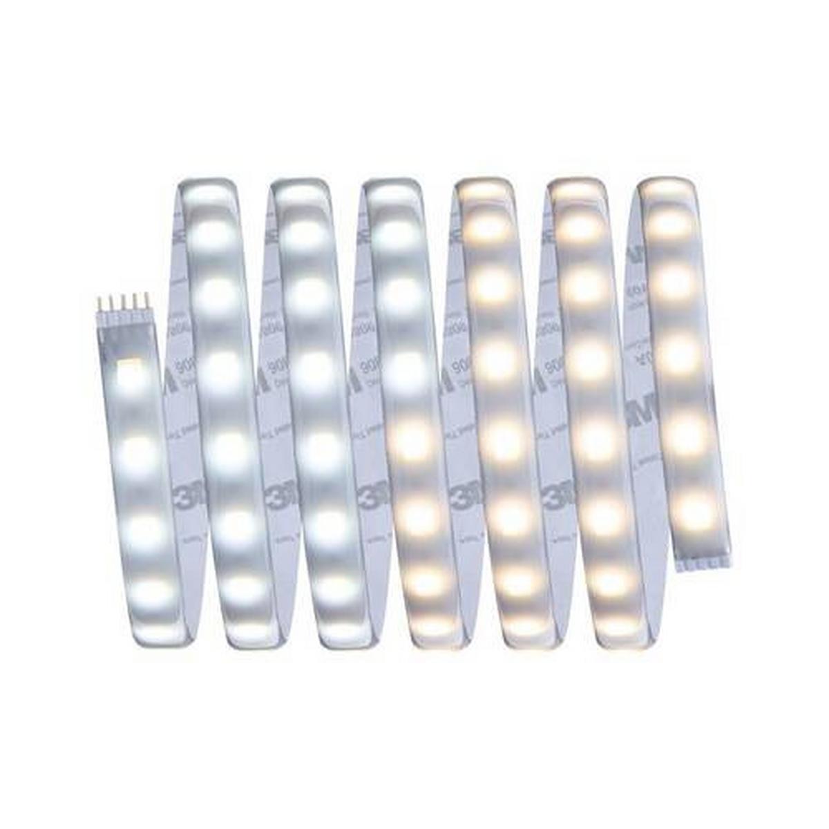 Led-streifen L: 2,5 M Dimmbar - Silberfarben, Basics, Kunststoff (250,0cm) - Paulmann