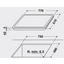 Glaskeramikkochfeld Pctac K7042 In - Edelstahlfarben/Schwarz, Basics, Glas (77/4,2/5,1cm) - Privileg Glaskeramikkochfeld Pctac K7042 In - Edelstahlfarben/Schwarz, Basics, Glas (77/4,2/5,1cm) - Privileg