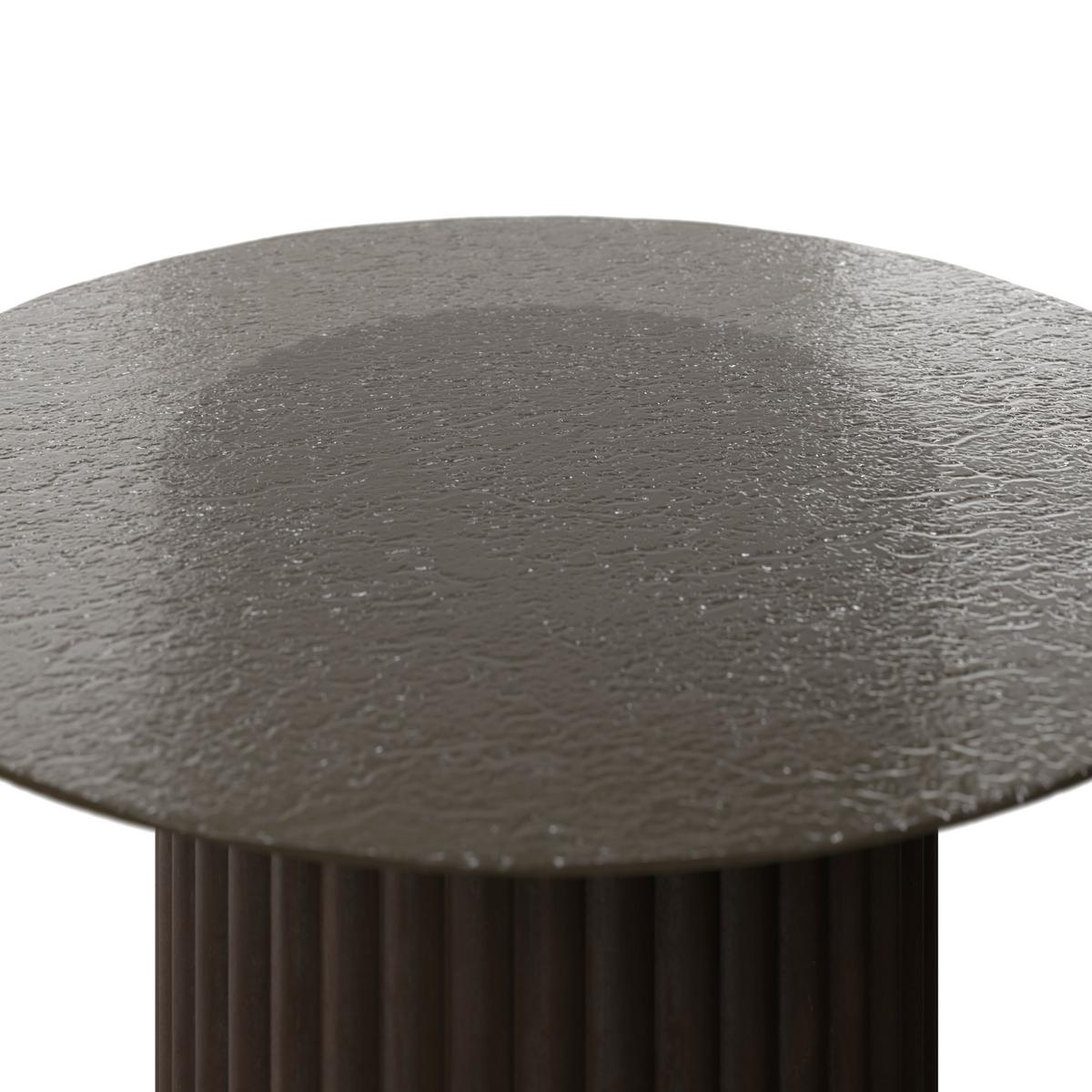 Konferenční stolek Zelia, P: 80 cm - hnědá/barvy vlašských ořechů, Moderní, dřevo/kompozitní dřevo (80/45/80cm) - Bessagi Home