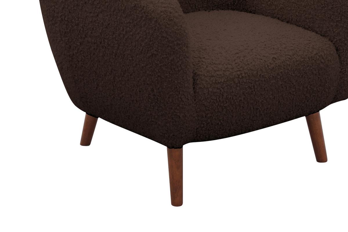 Sesselset Savoy Braun B: 90 Cm - Kastanienfarben/Braun, Design, Holz/Textil (90/98/88cm) - Livetastic