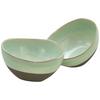 Schale 19668 Bas. Bio Salbei, Poke - Salbeigrün, Trend, Keramik - Creatable