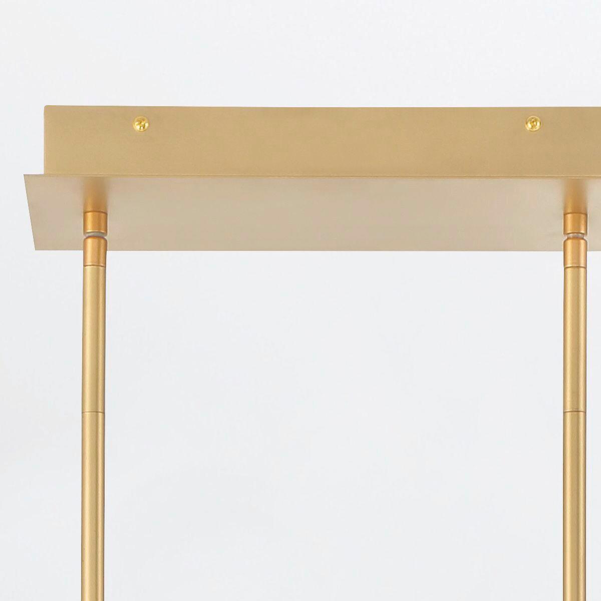 Led Függőlámpa Qn-Inizio-Lp-S-Bg - aranyszínű, Design, műanyag/fém (47,5/84/14cm) - Elstead Lighting