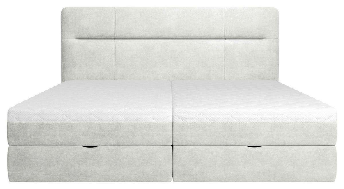 Boxbett Adriano 180x200 Cm Creme - Creme, MODERN, Holz/Holzwerkstoff (180/200cm) - MID.YOU