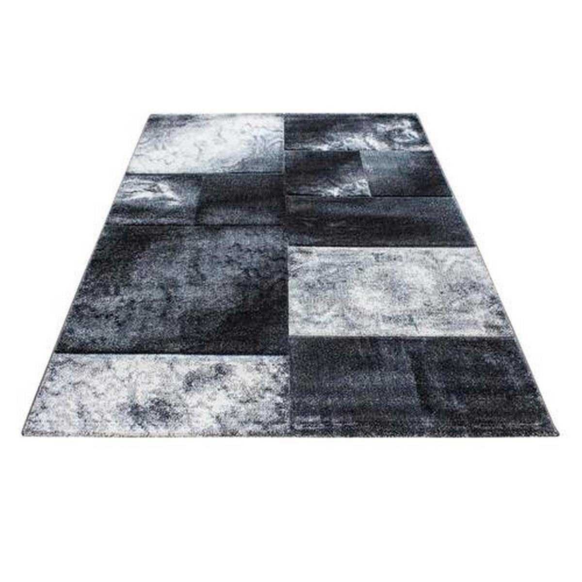 Webteppich Grau Naturfaser Hawaii 80x150 cm - Grau, KONVENTIONELL, Textil (80/150cm)