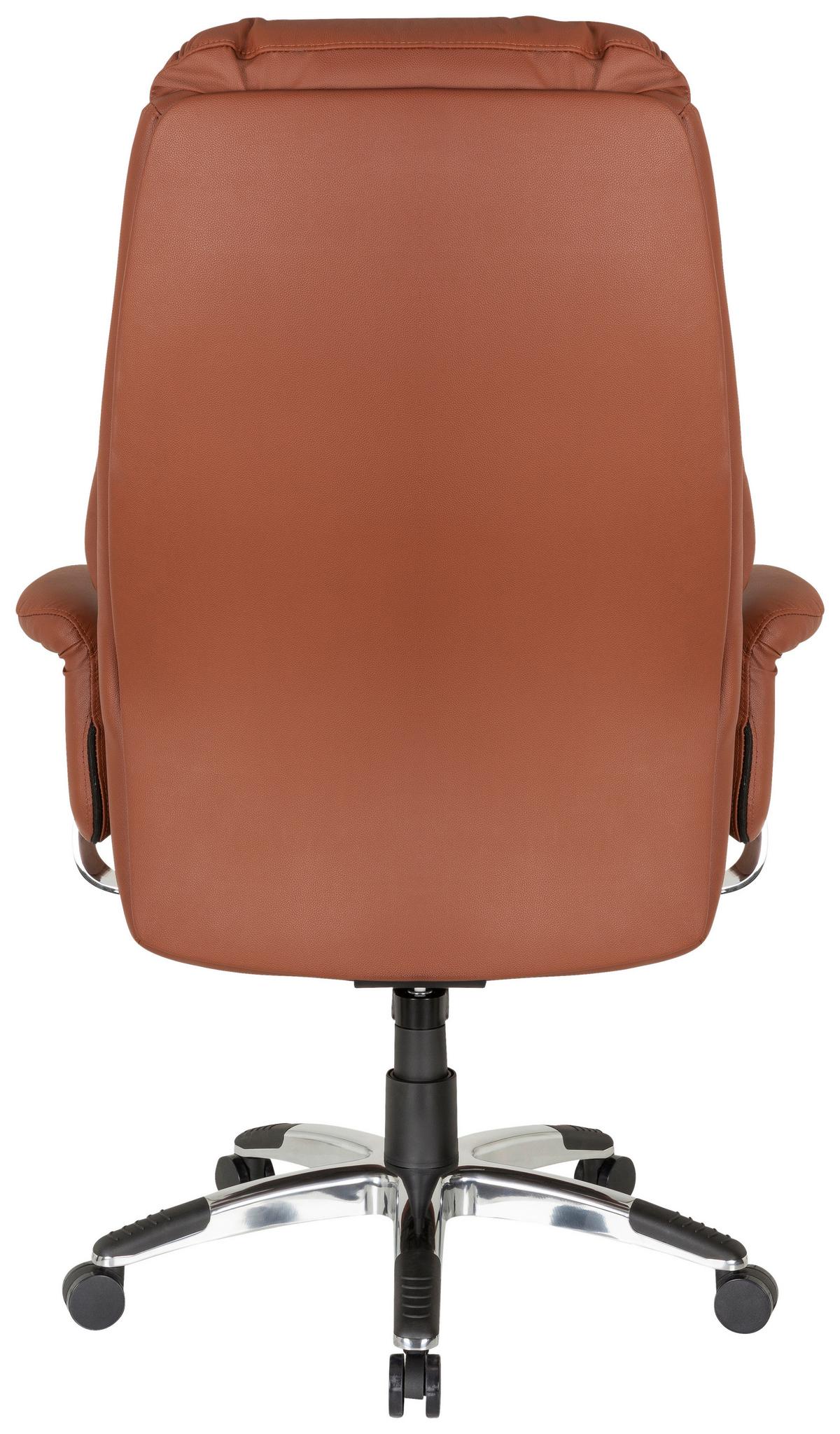 Chefsessel Prado Braun - Braun, MODERN, Kunststoff/Textil (63/140/52cm) - MID.YOU