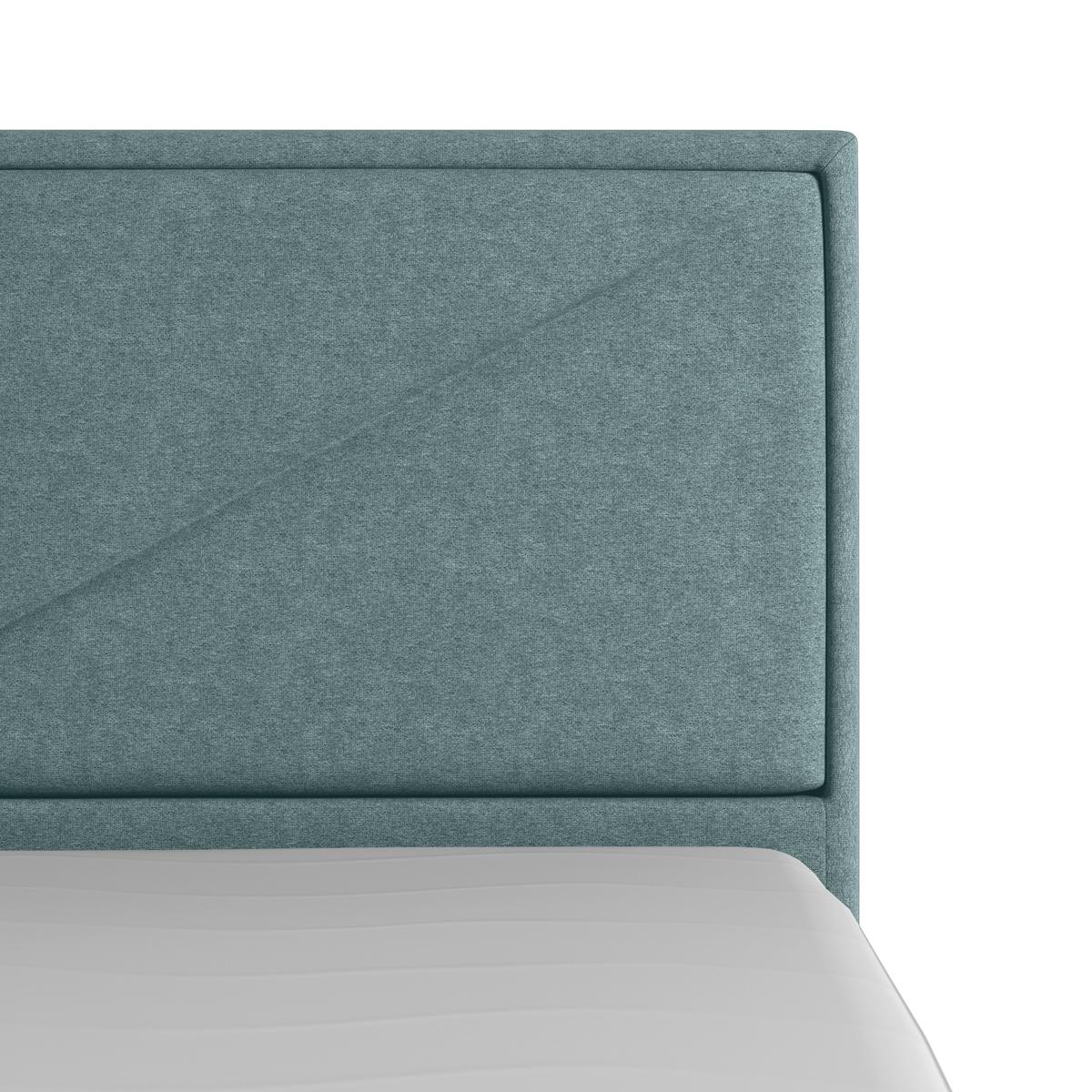 Boxspringbett mit Bettkasten Lima 180x200 cm Blau - Blau/Schwarz, MODERN, Holz/Kunststoff (180/200cm) - MID.YOU
