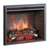 Elektrokamin Calida26" - Schwarz, Basics, Metall (79/32/72cm)