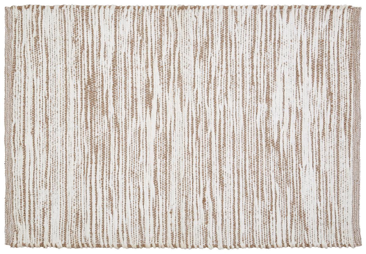 Kézi Szövésű Szőnyeg Penelope Kb. 60/90cm - bézs, Basics, textil (60/90cm) - James Wood