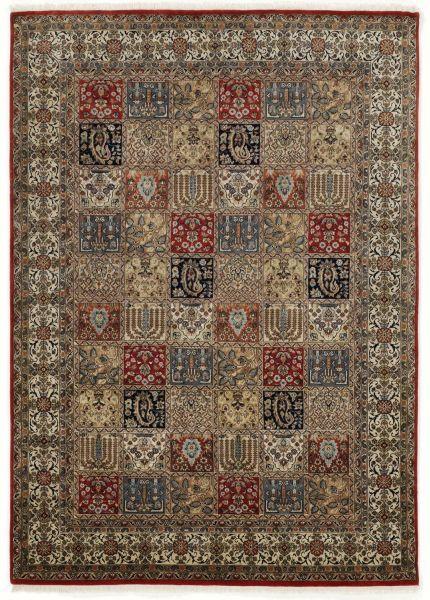 Orientalischer Webteppich Rot/Beige Vasuki 200x260 cm - Beige/Rot, Basics, Textil (200/260cm) - Cazaris