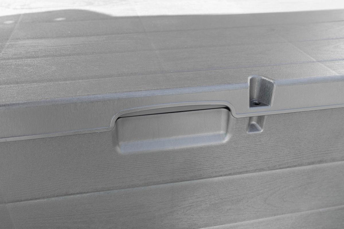 Kissenbox Alpha - Anthrazit, MODERN, Kunststoff (118/59/57cm) - Luca Bessoni