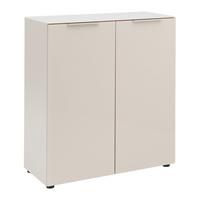 KOMODA SIENA -EXKLUSIV- - černá/kašmírová, Moderní, kov/kompozitní dřevo (90/99/40cm) - Mömax